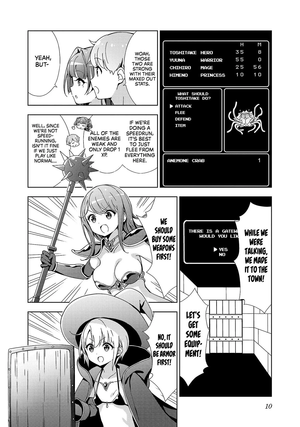 My Oneechan's Personality Changes When She Plays Games. Chapter 14 page 10 - 