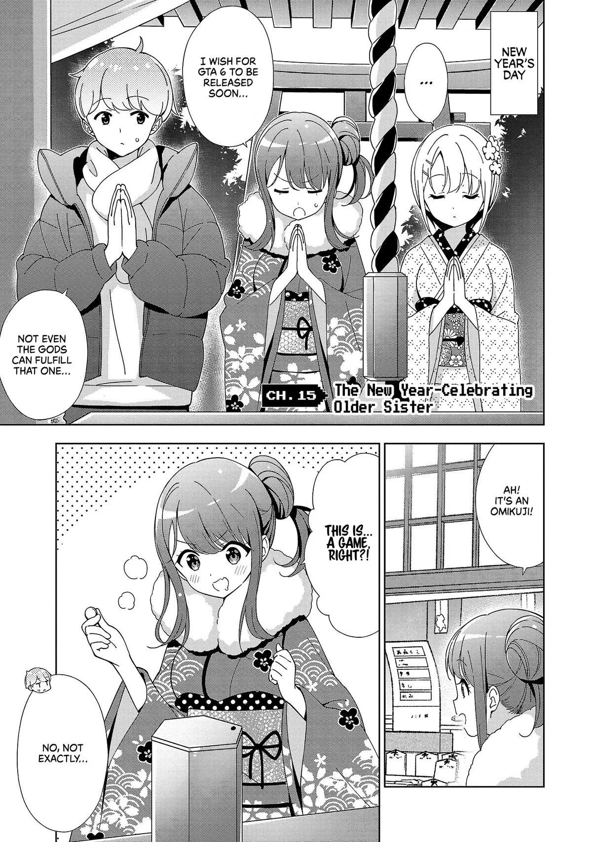 My Oneechan's Personality Changes When She Plays Games. Chapter 15 page 2 - 