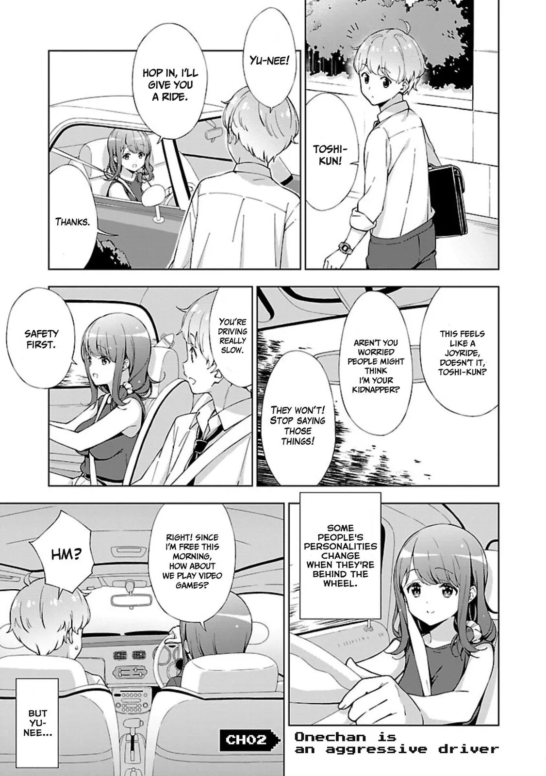 My Oneechan's Personality Changes When She Plays Games. Chapter 2 page 1 - 