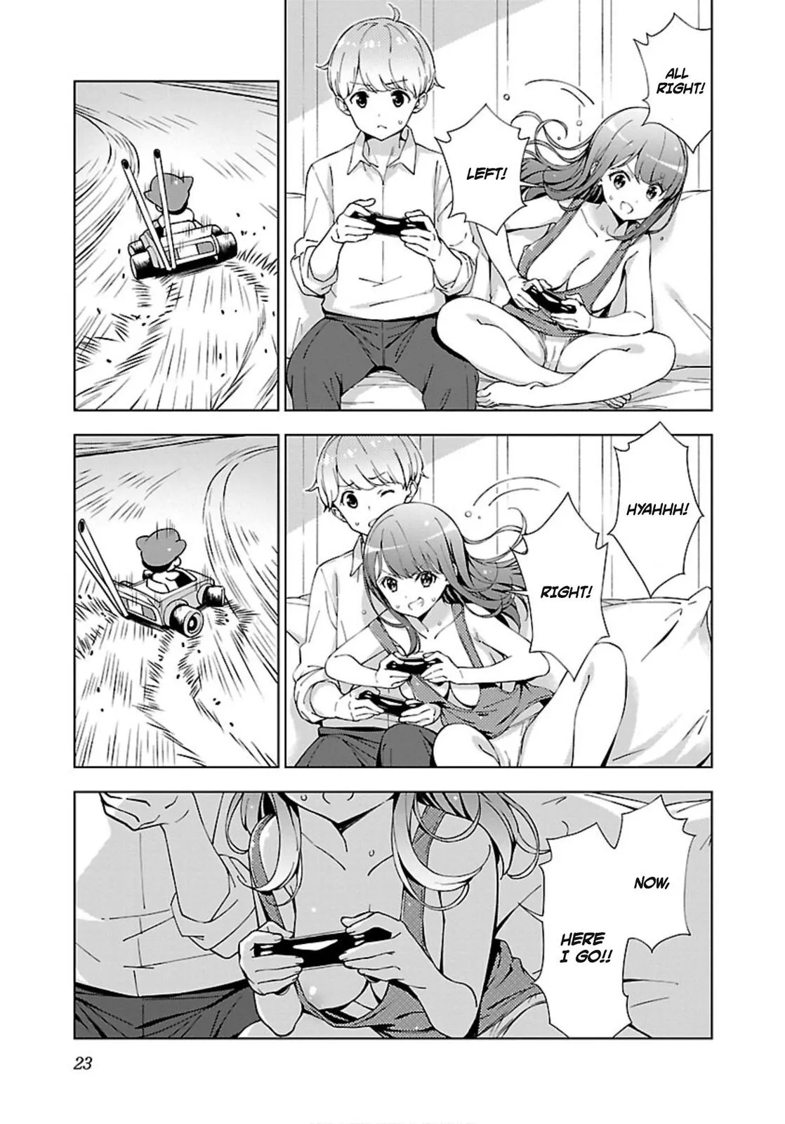 My Oneechan's Personality Changes When She Plays Games. Chapter 2 page 3 - 