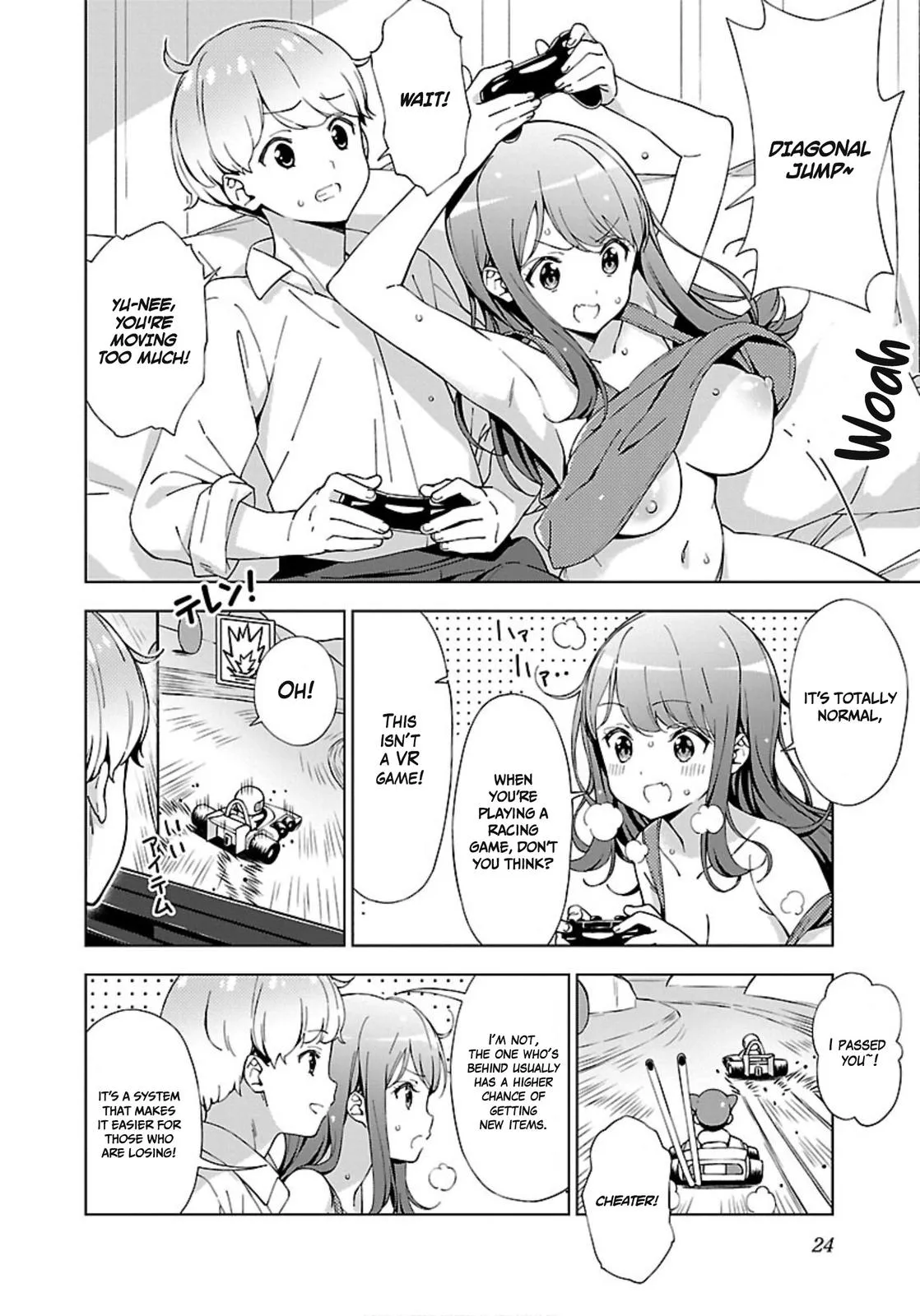 My Oneechan's Personality Changes When She Plays Games. Chapter 2 page 4 - 