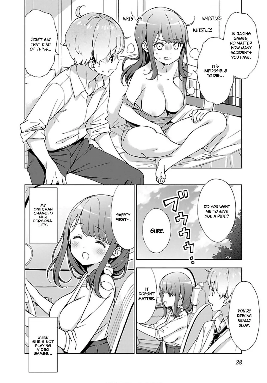 My Oneechan's Personality Changes When She Plays Games. Chapter 2 page 8 - 