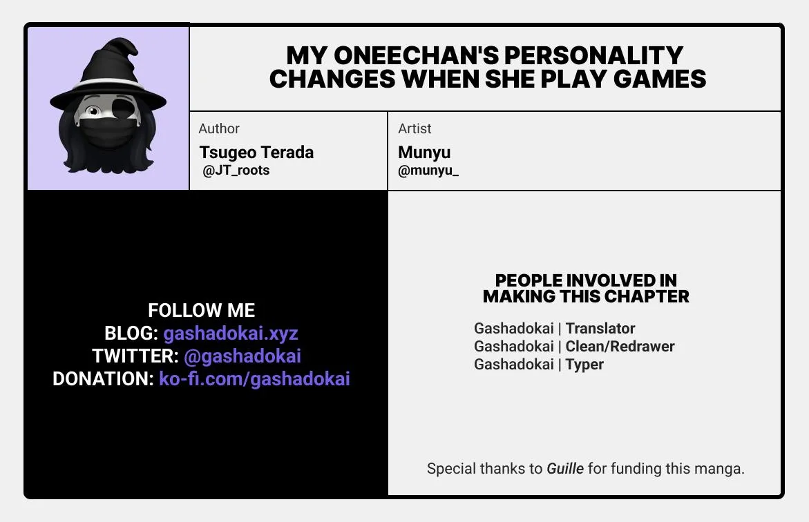 My Oneechan's Personality Changes When She Plays Games. Chapter 2 page 9 - 
