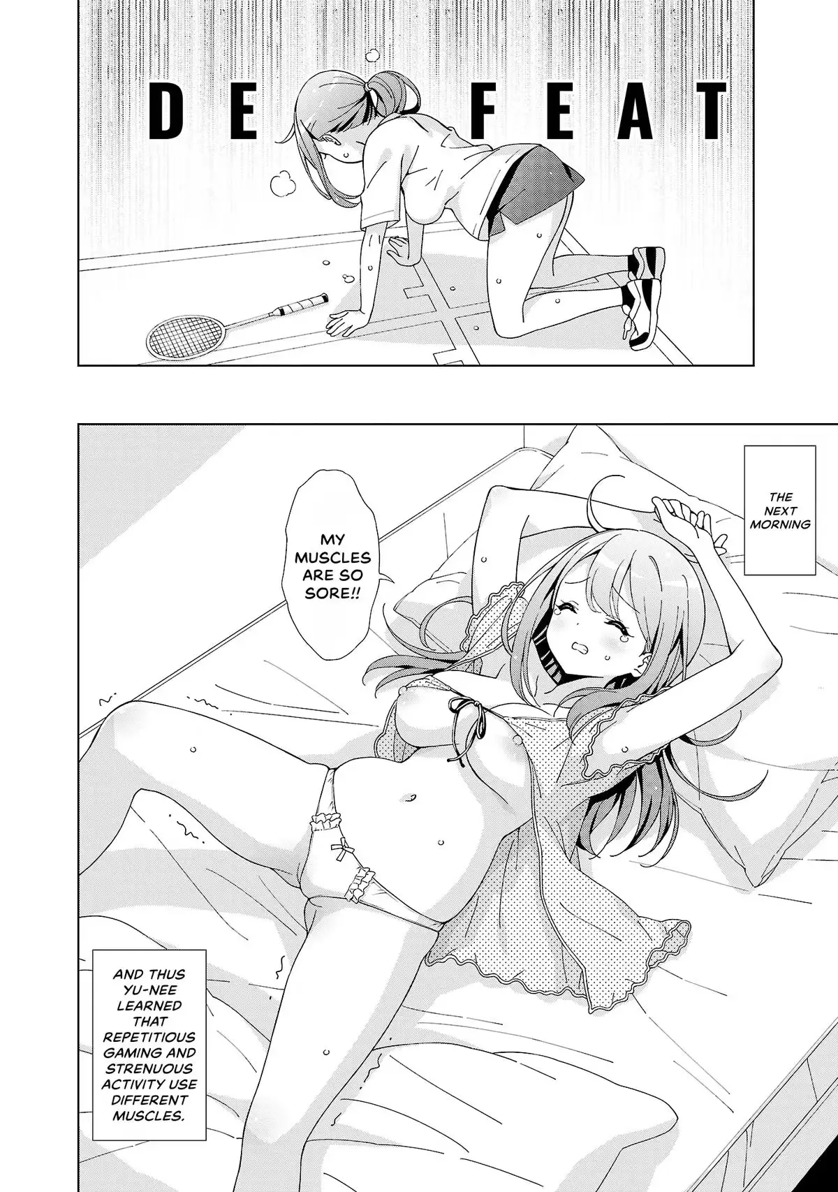 My Oneechan's Personality Changes When She Plays Games. Chapter 24 page 8 - 