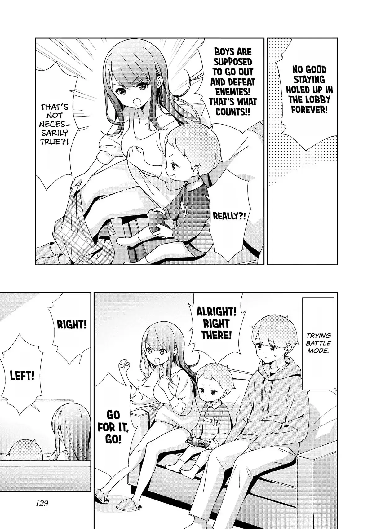 My Oneechan's Personality Changes When She Plays Games. Chapter 26 page 5 - 