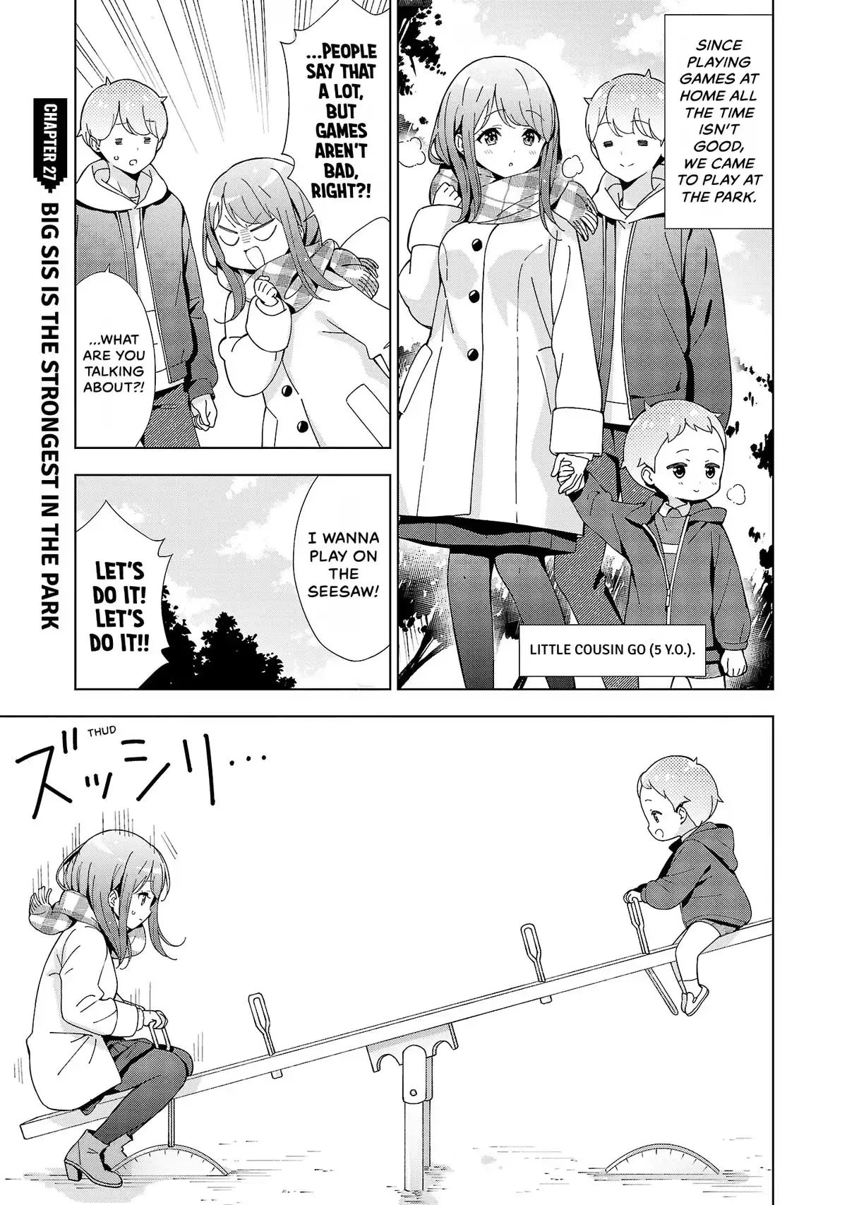 My Oneechan's Personality Changes When She Plays Games. Chapter 27 page 1 - 