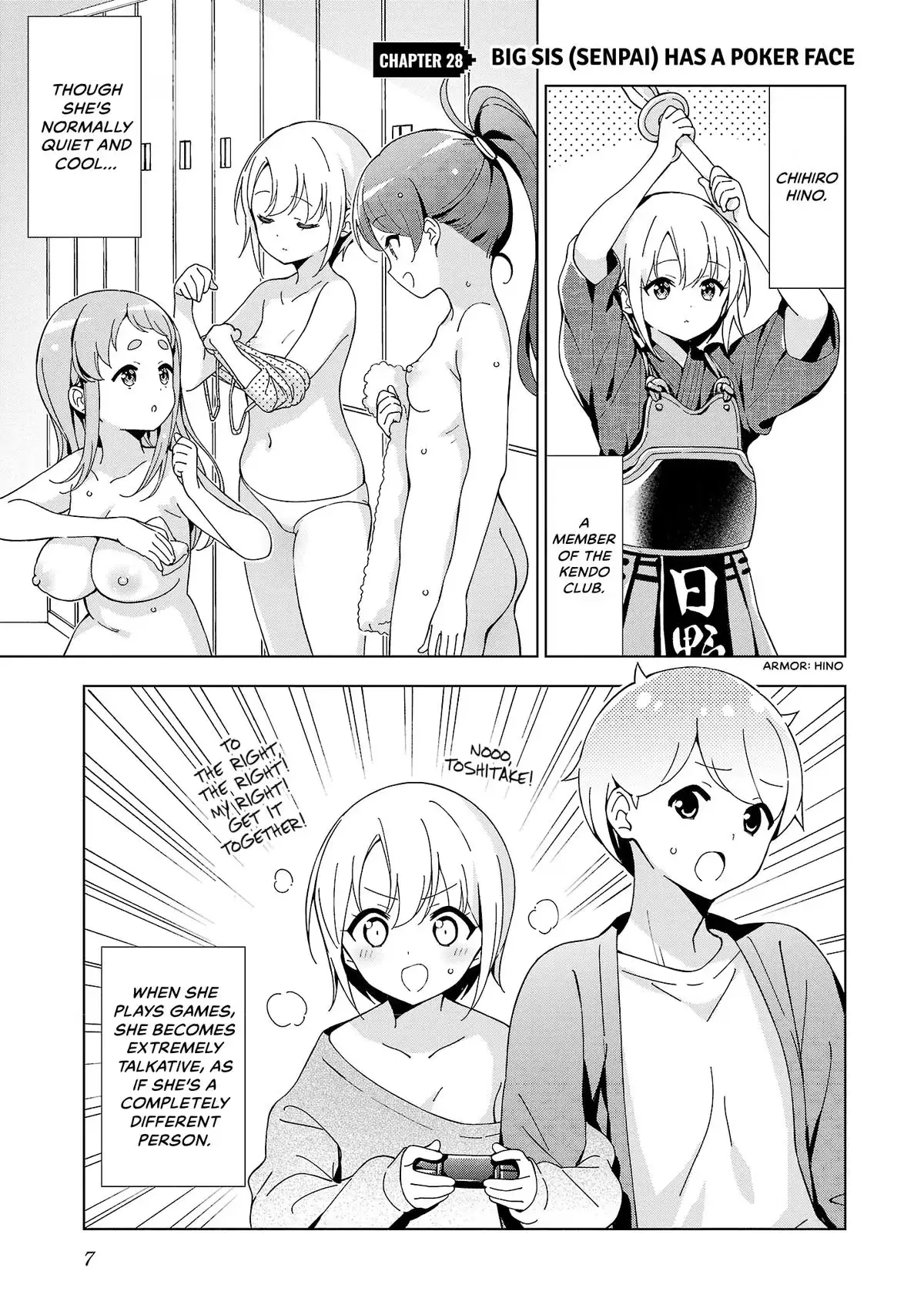 My Oneechan's Personality Changes When She Plays Games. Chapter 28 page 8 - 