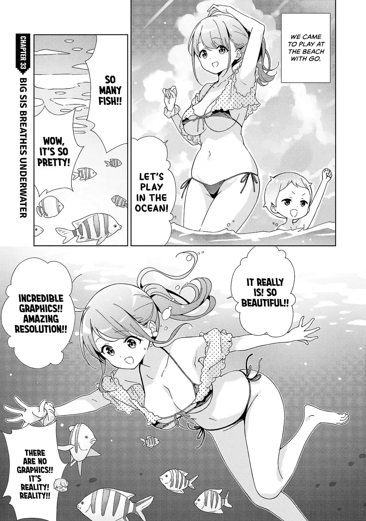 My Oneechan's Personality Changes When She Plays Games. Chapter 33 page 1 - 