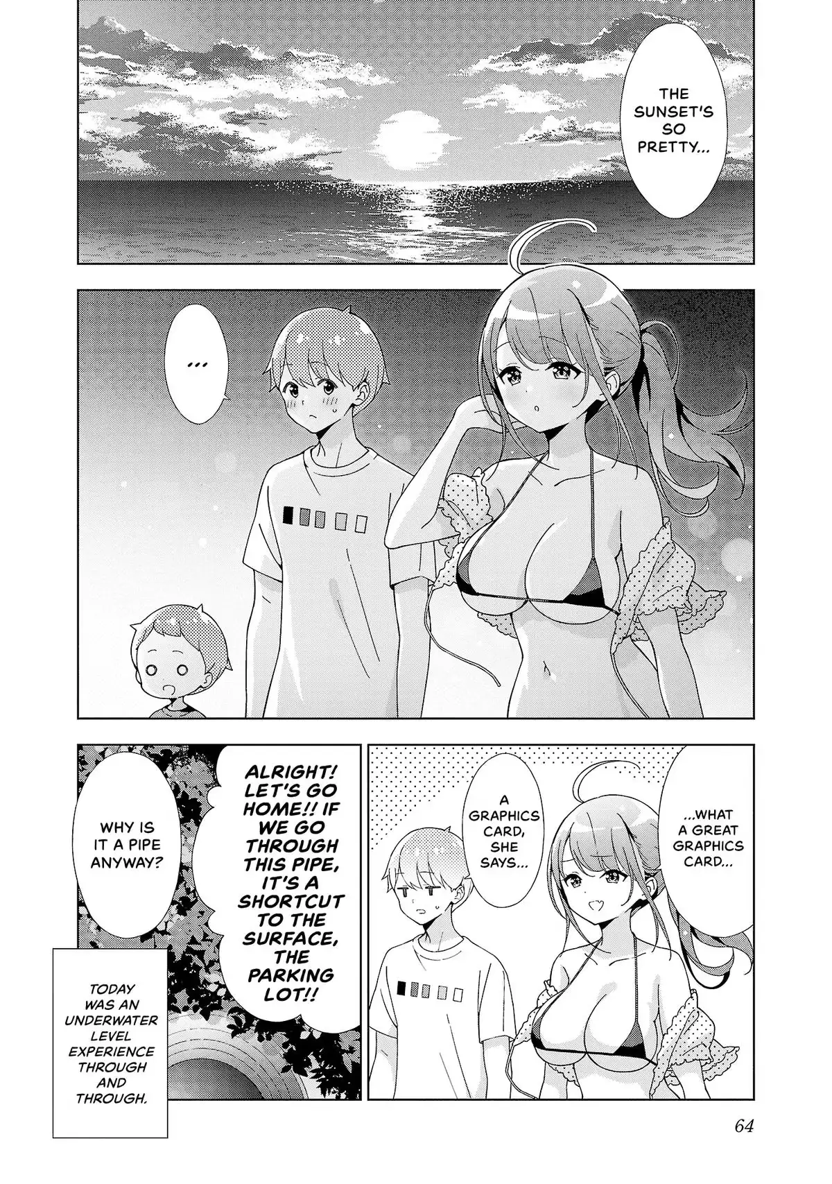 My Oneechan's Personality Changes When She Plays Games. Chapter 33 page 8 - 