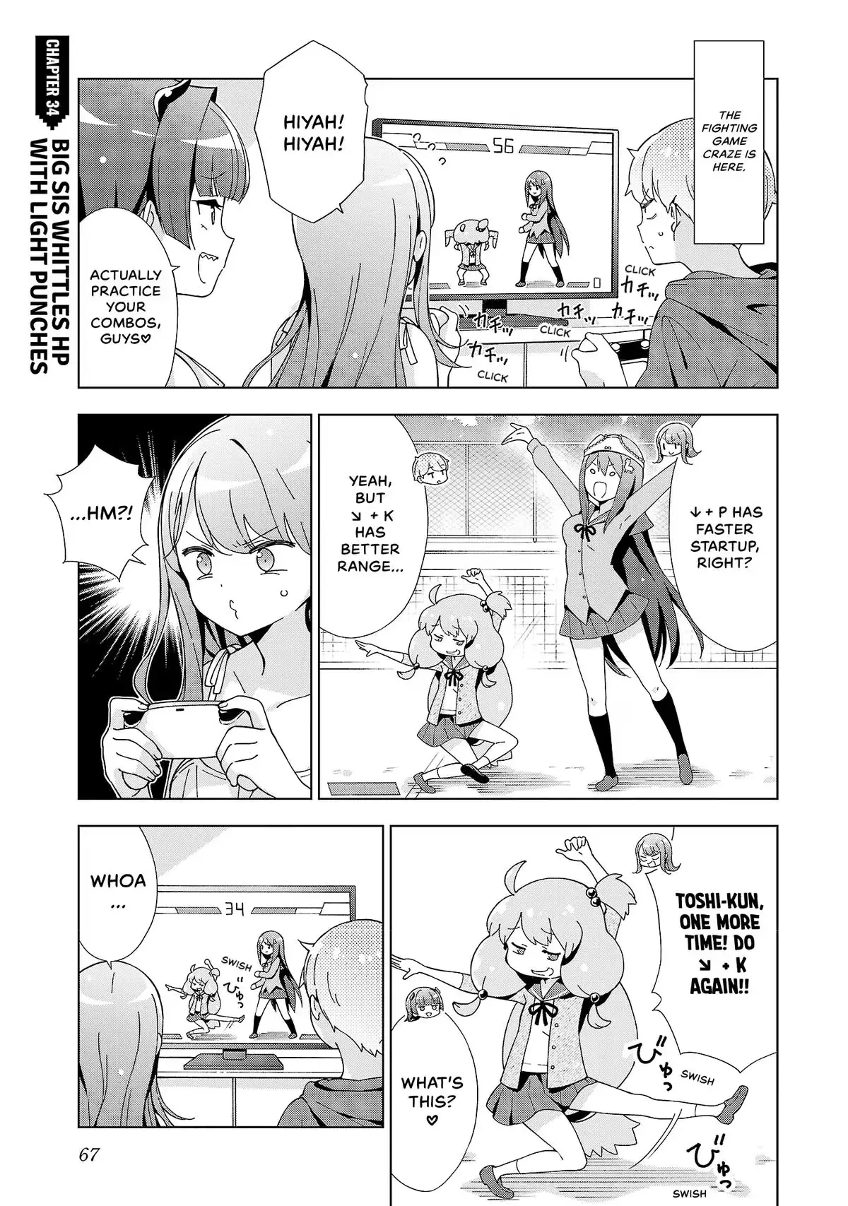 My Oneechan's Personality Changes When She Plays Games. Chapter 34 page 1 - 