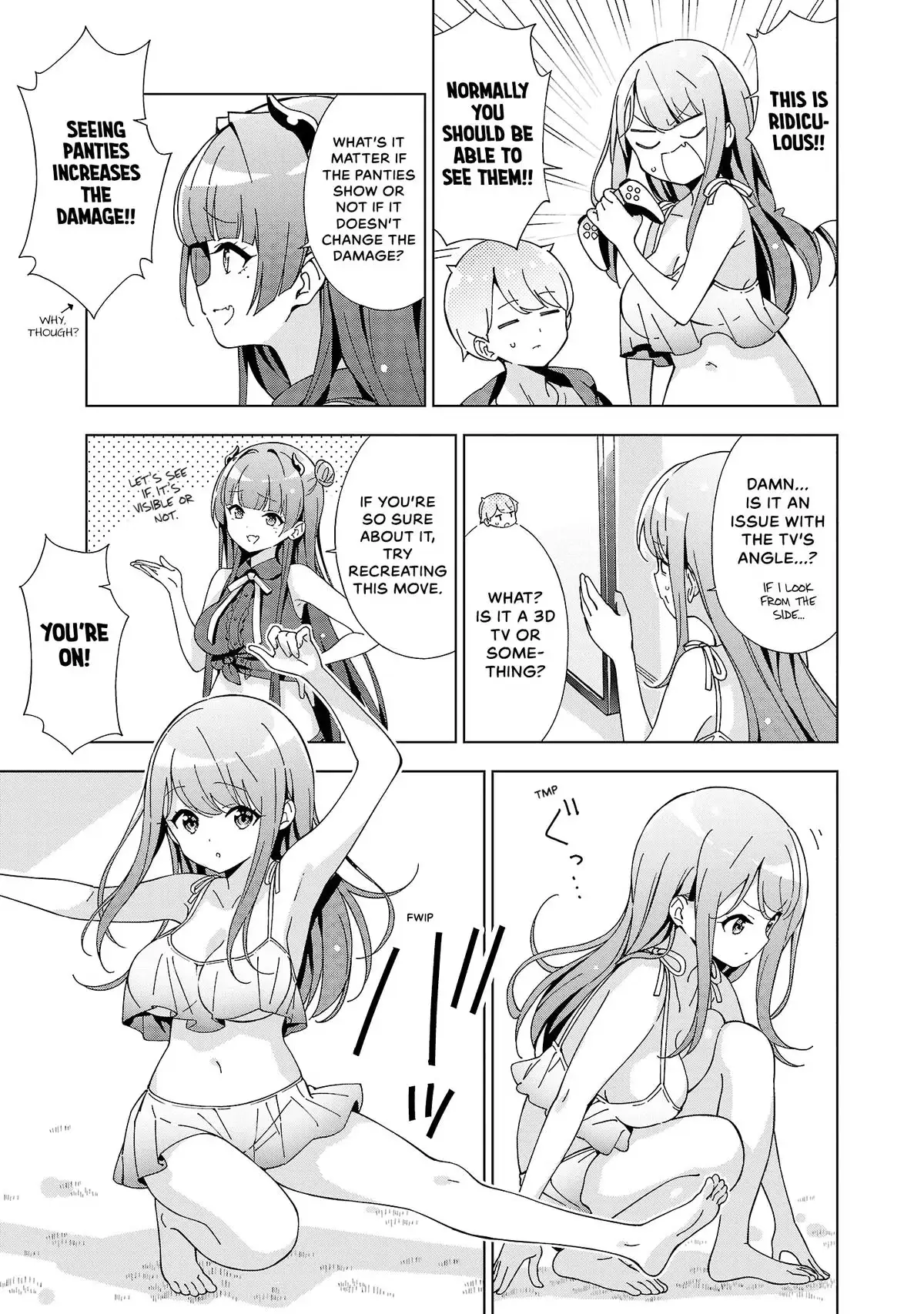 My Oneechan's Personality Changes When She Plays Games. Chapter 34 page 3 - 