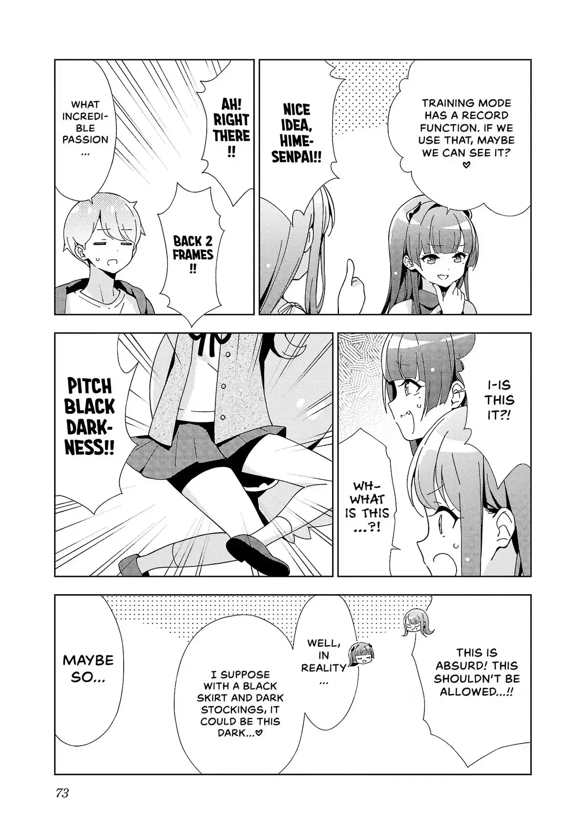 My Oneechan's Personality Changes When She Plays Games. Chapter 34 page 7 - 