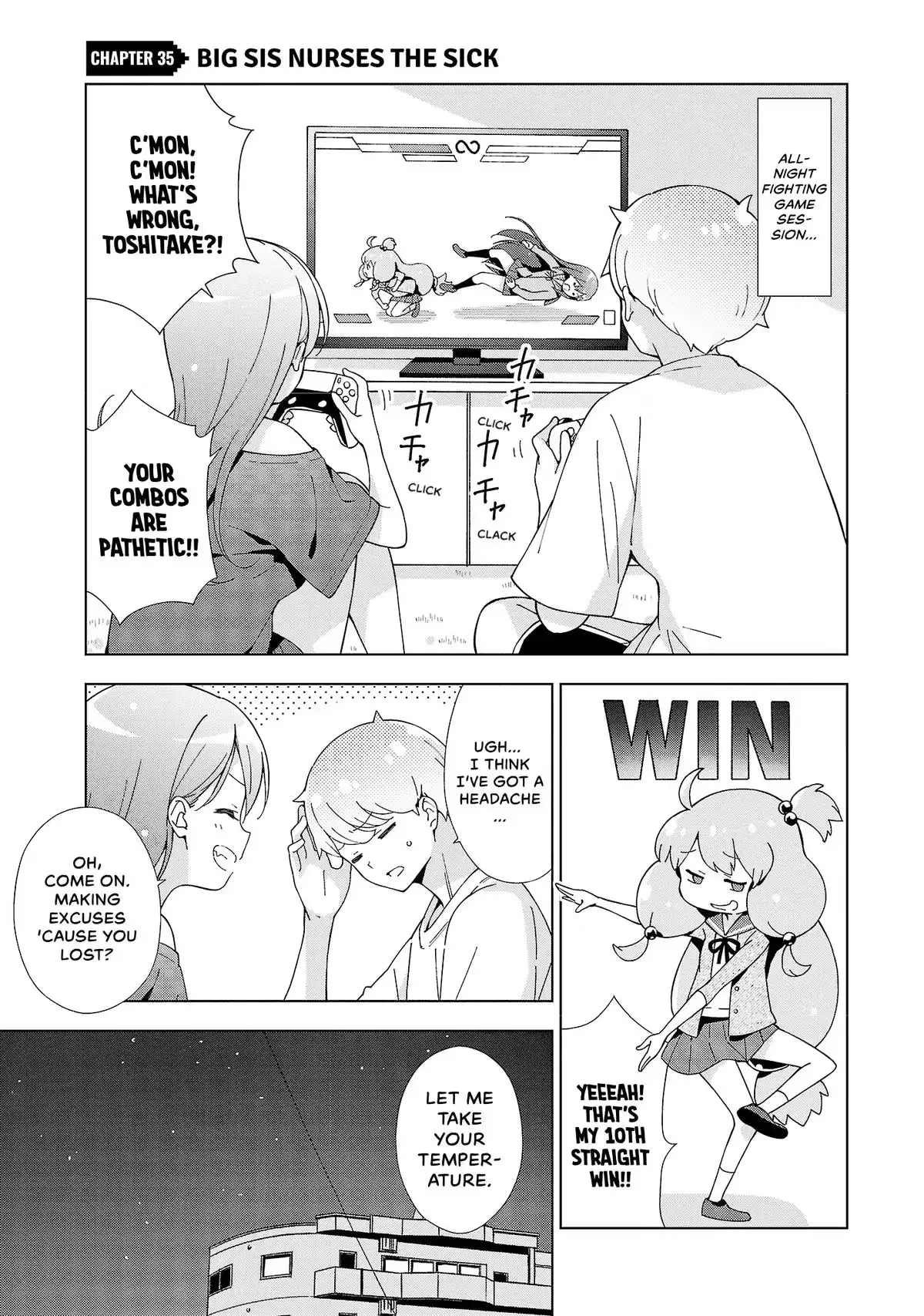 My Oneechan's Personality Changes When She Plays Games. Chapter 35 page 1 - 