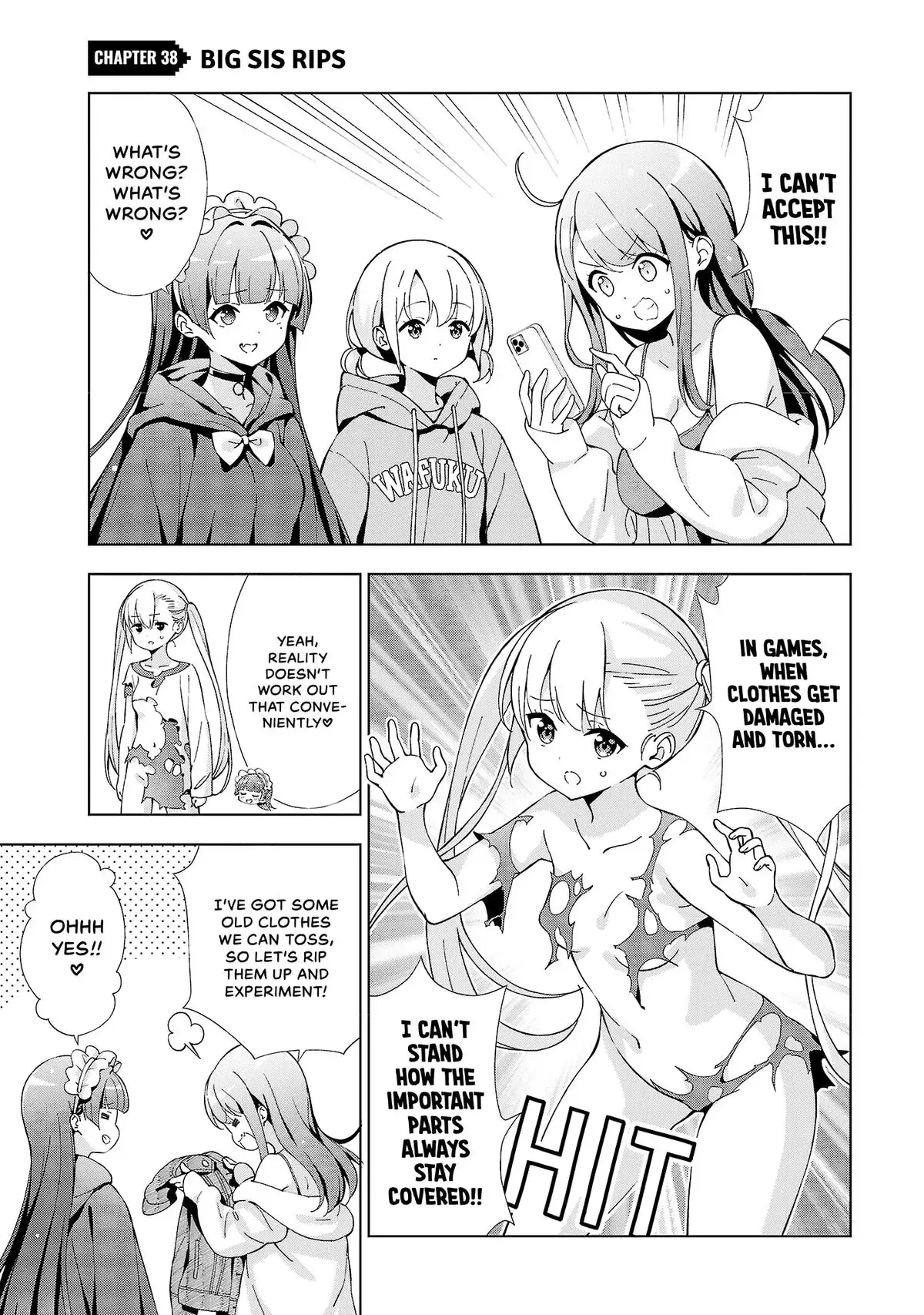 My Oneechan's Personality Changes When She Plays Games. Chapter 38 page 1 - 