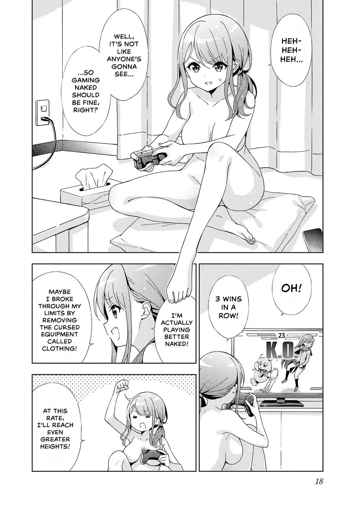 My Oneechan's Personality Changes When She Plays Games. Chapter 42 page 2 - 