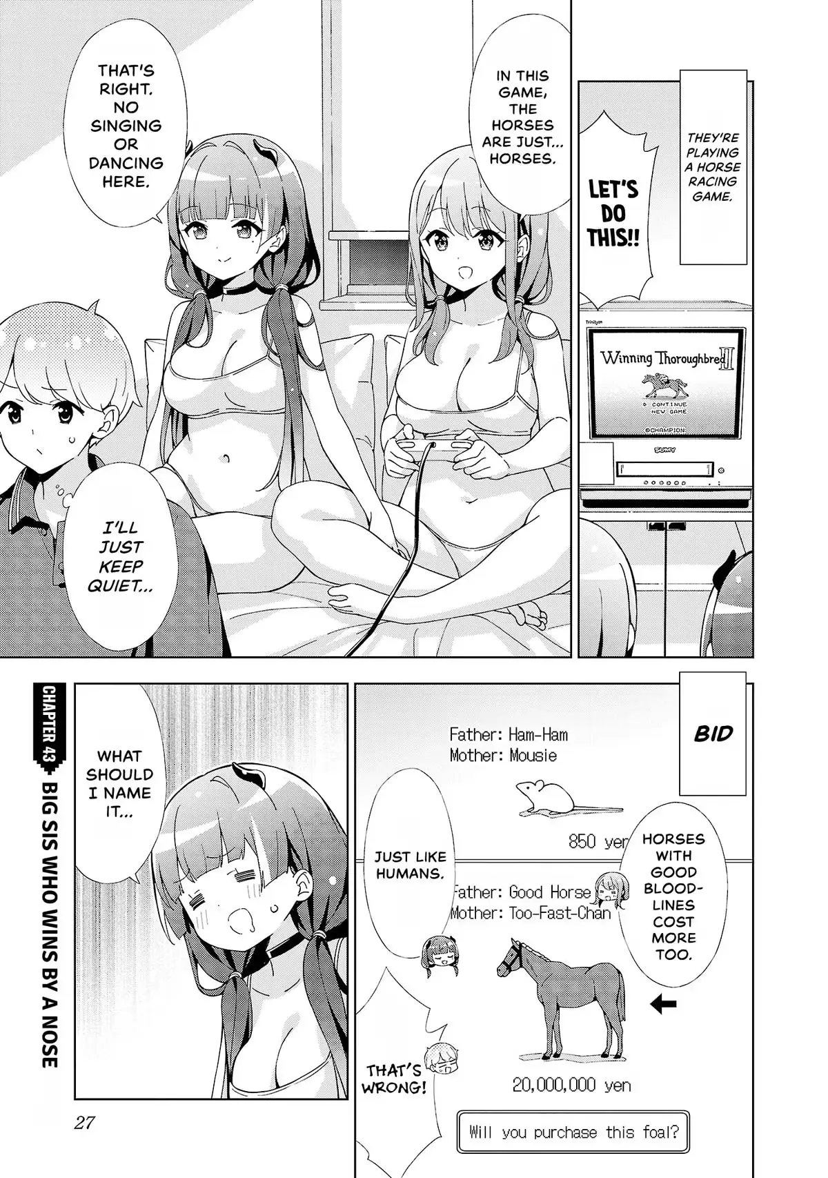 My Oneechan's Personality Changes When She Plays Games. Chapter 43 page 1 - 