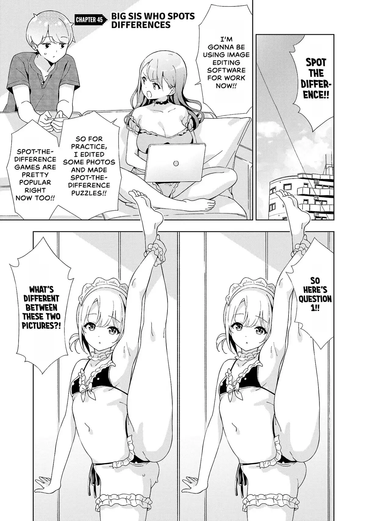My Oneechan's Personality Changes When She Plays Games. Chapter 45 page 1 - 