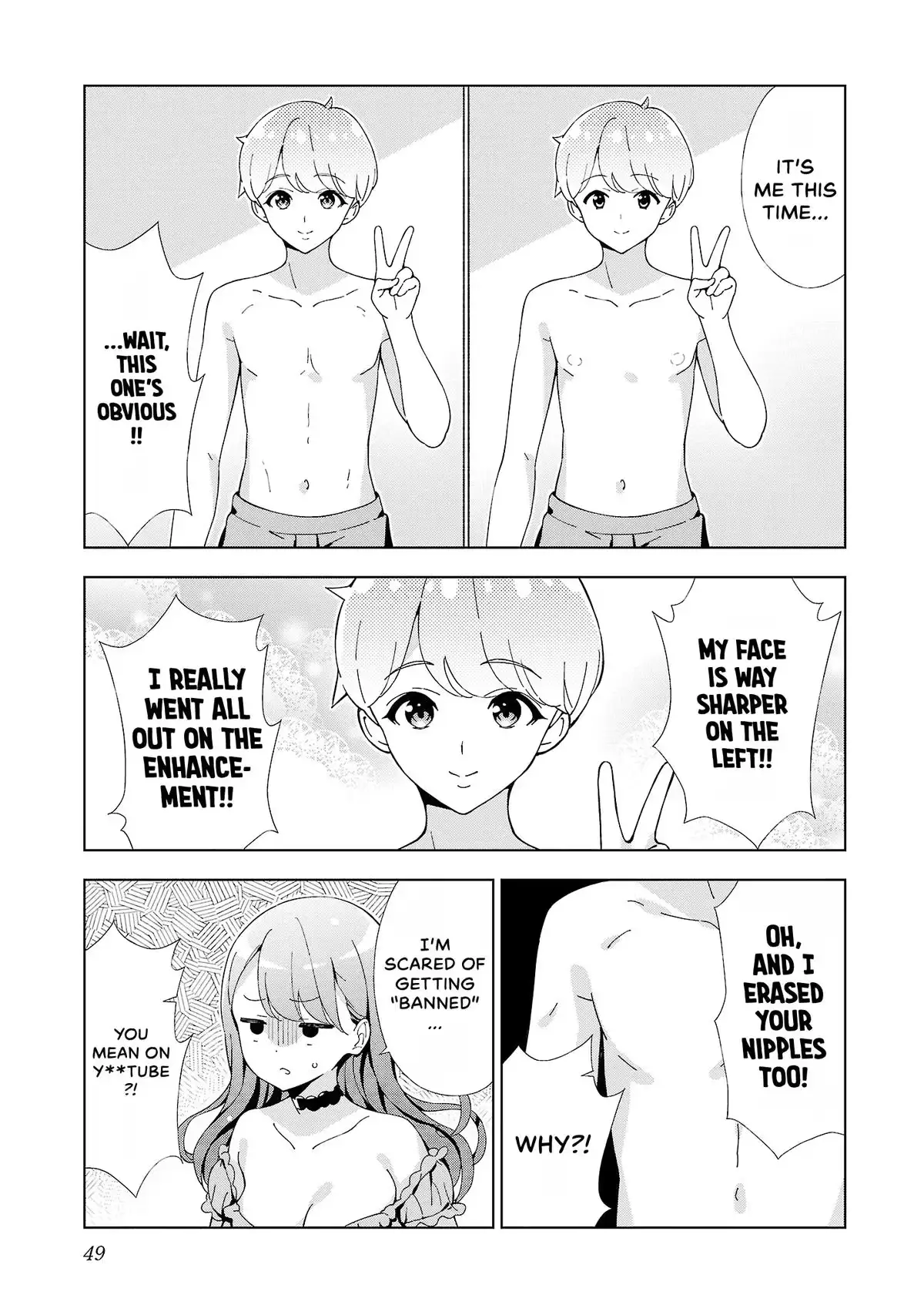 My Oneechan's Personality Changes When She Plays Games. Chapter 45 page 3 - 