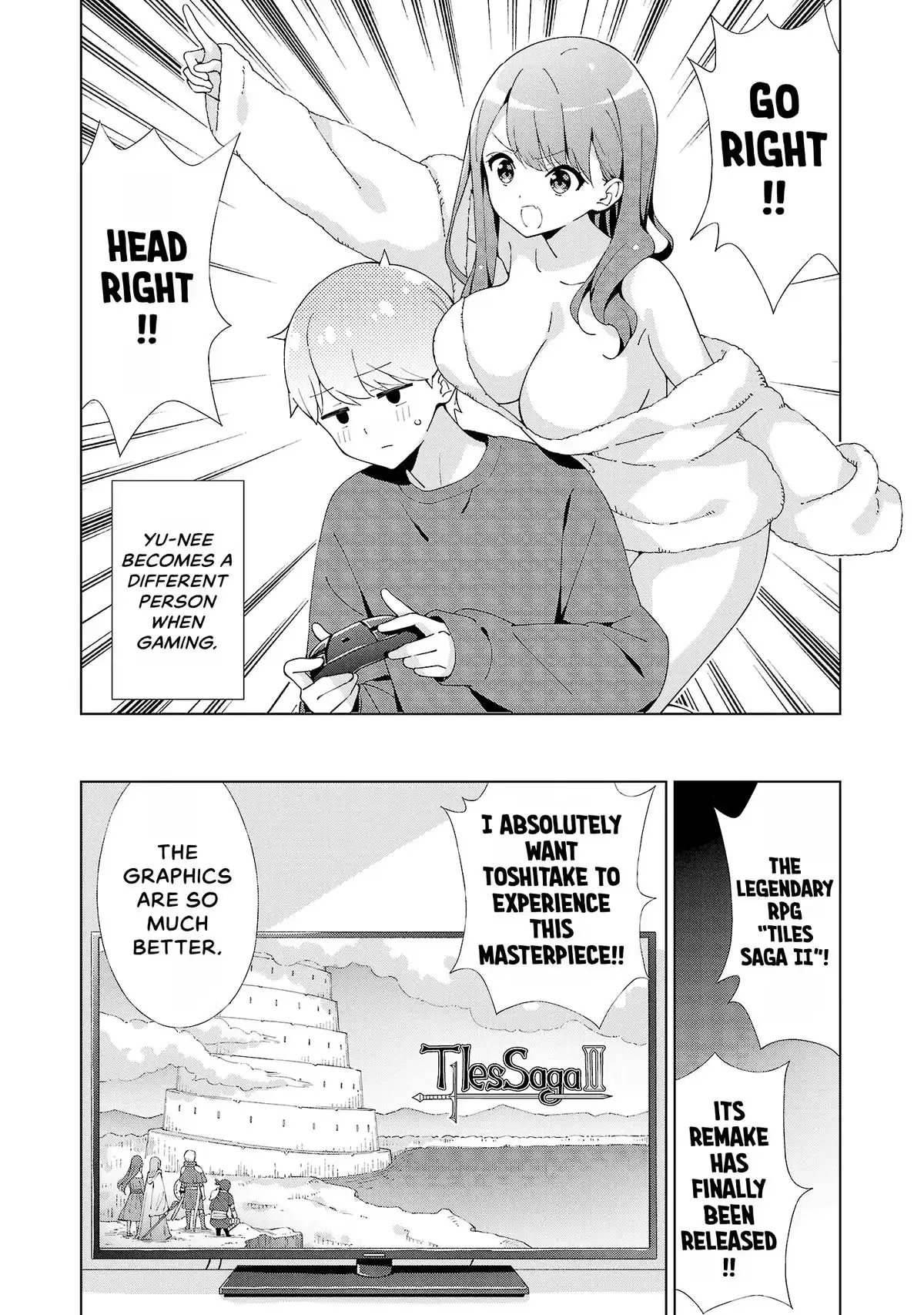 My Oneechan's Personality Changes When She Plays Games. Chapter 51 page 2 - 
