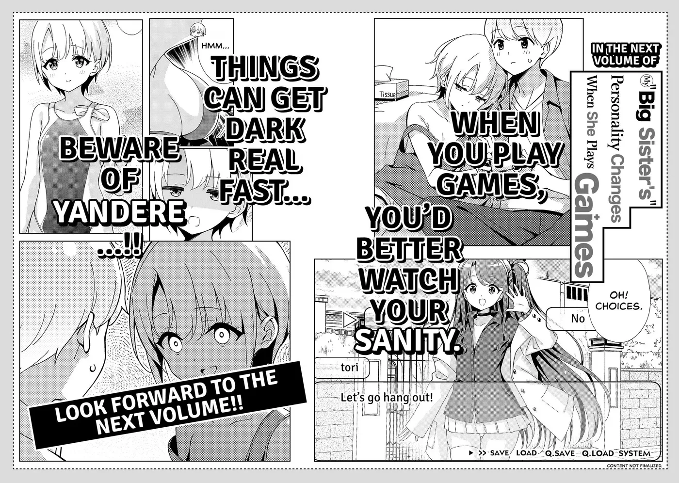 My Oneechan's Personality Changes When She Plays Games. Chapter 53 page 14 - 