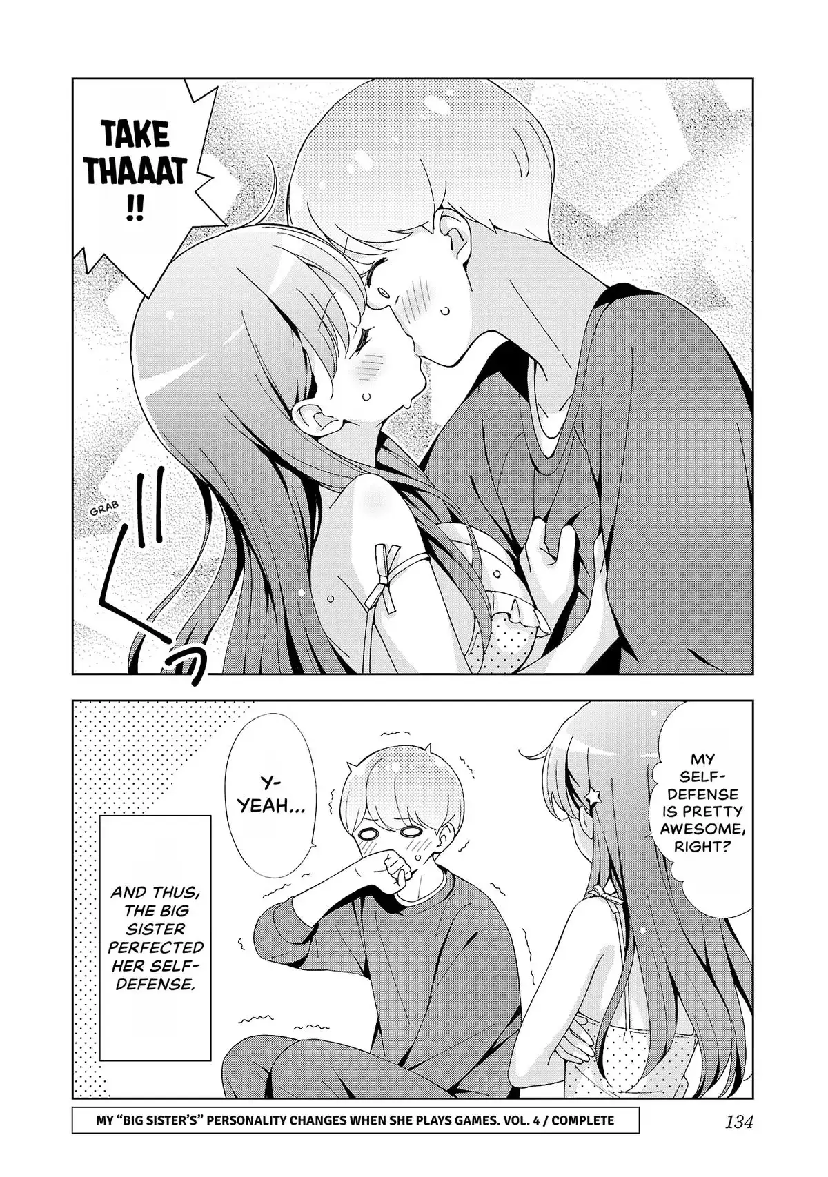My Oneechan's Personality Changes When She Plays Games. Chapter 53 page 8 - 