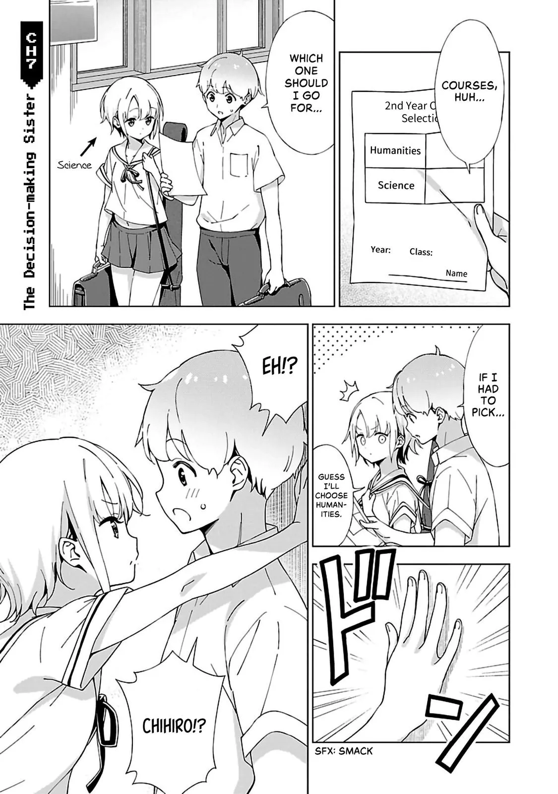 My Oneechan's Personality Changes When She Plays Games. Chapter 7 page 1 - 