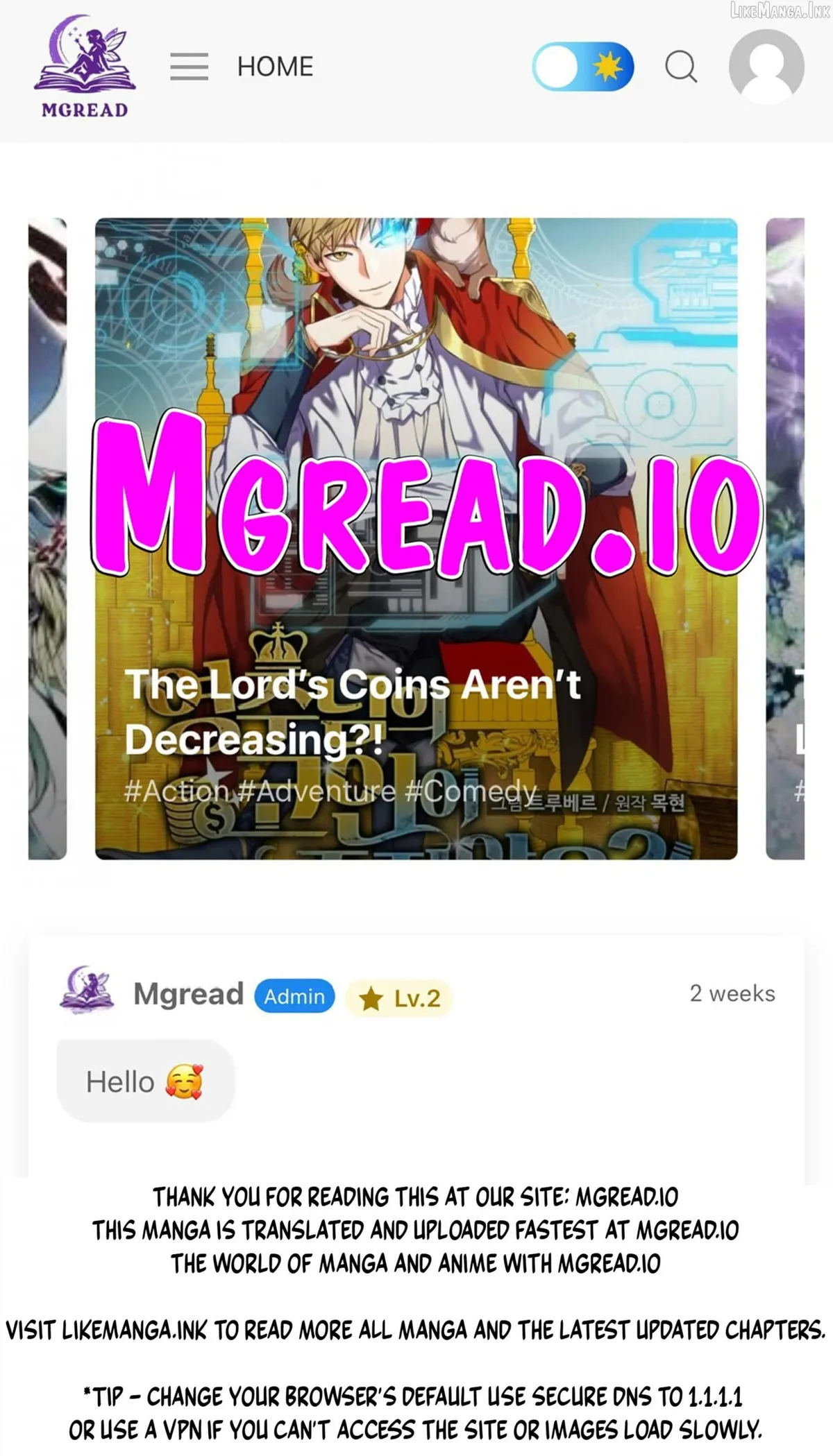 My Own Evil God Chapter 60 page 1 - 