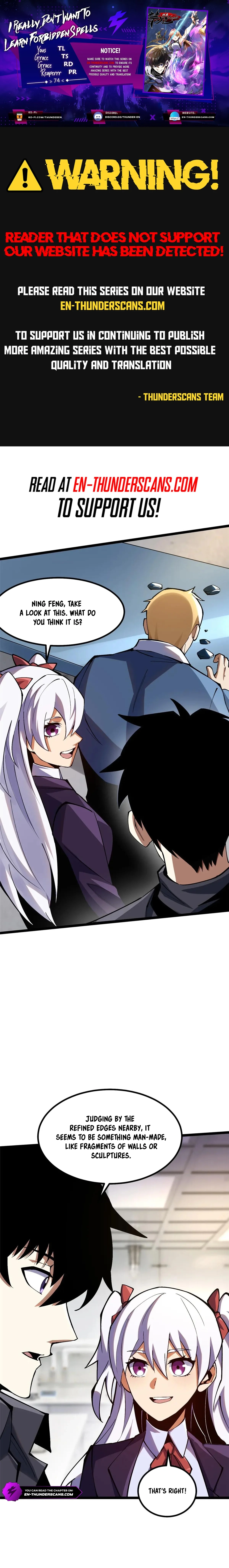 My Reluctant Journey into Forbidden Spells Chapter 74 page 1 - 