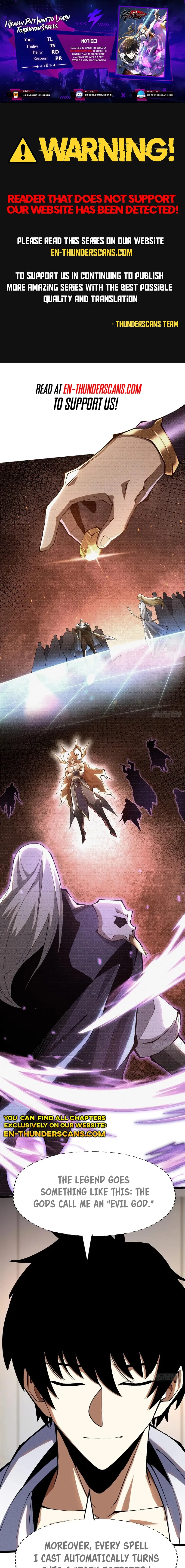 My Reluctant Journey into Forbidden Spells Chapter 78 page 1 - 