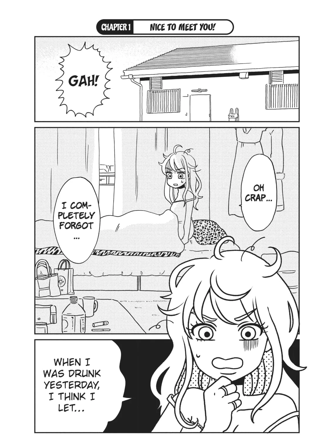 My Roomie Is a Dino Chapter 1 page 1 - 
