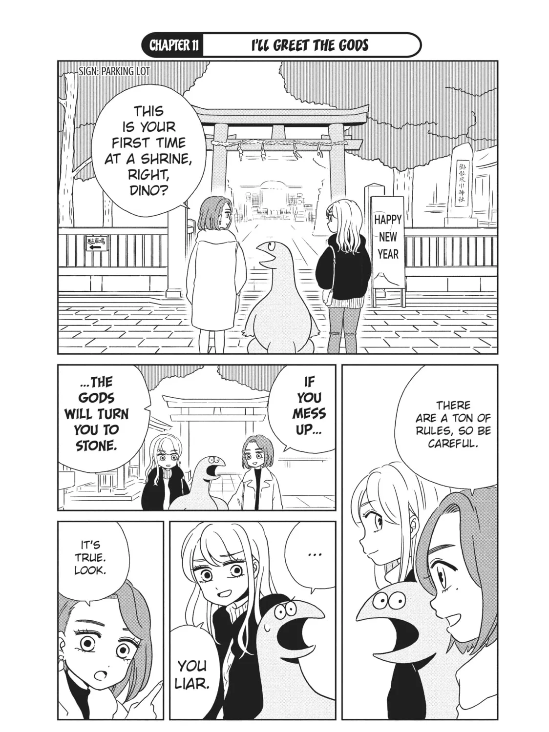 My Roomie Is a Dino Chapter 11 page 1 - 