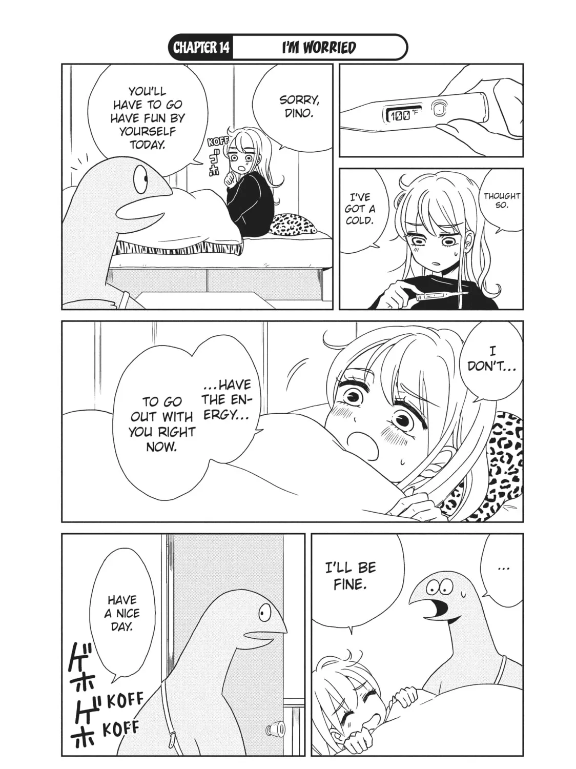 My Roomie Is a Dino Chapter 14 page 1 - 