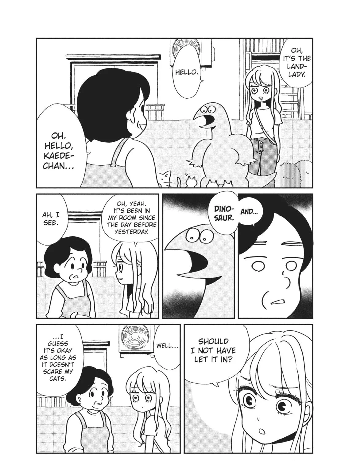 My Roomie Is a Dino Chapter 2 page 9 - 