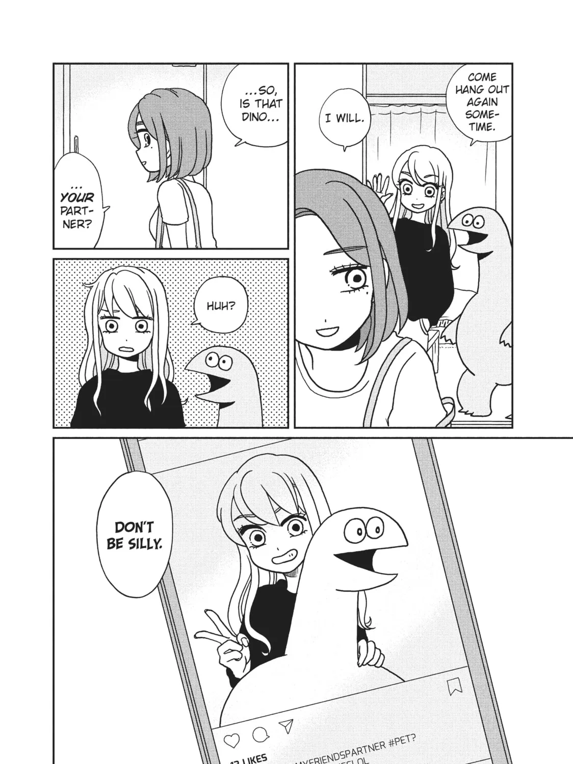 My Roomie Is a Dino Chapter 3 page 15 - 