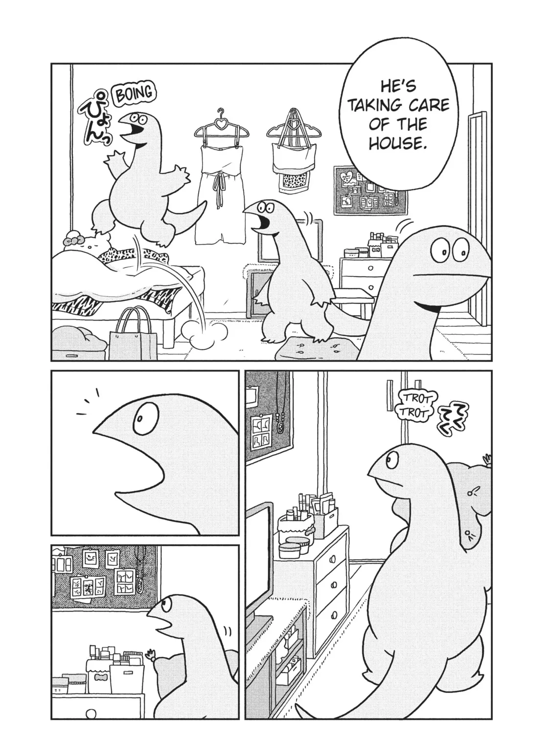 My Roomie Is a Dino Chapter 4 page 3 - 