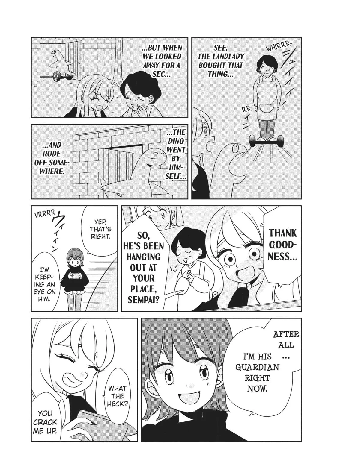 My Roomie Is a Dino Chapter 55 page 11 - 
