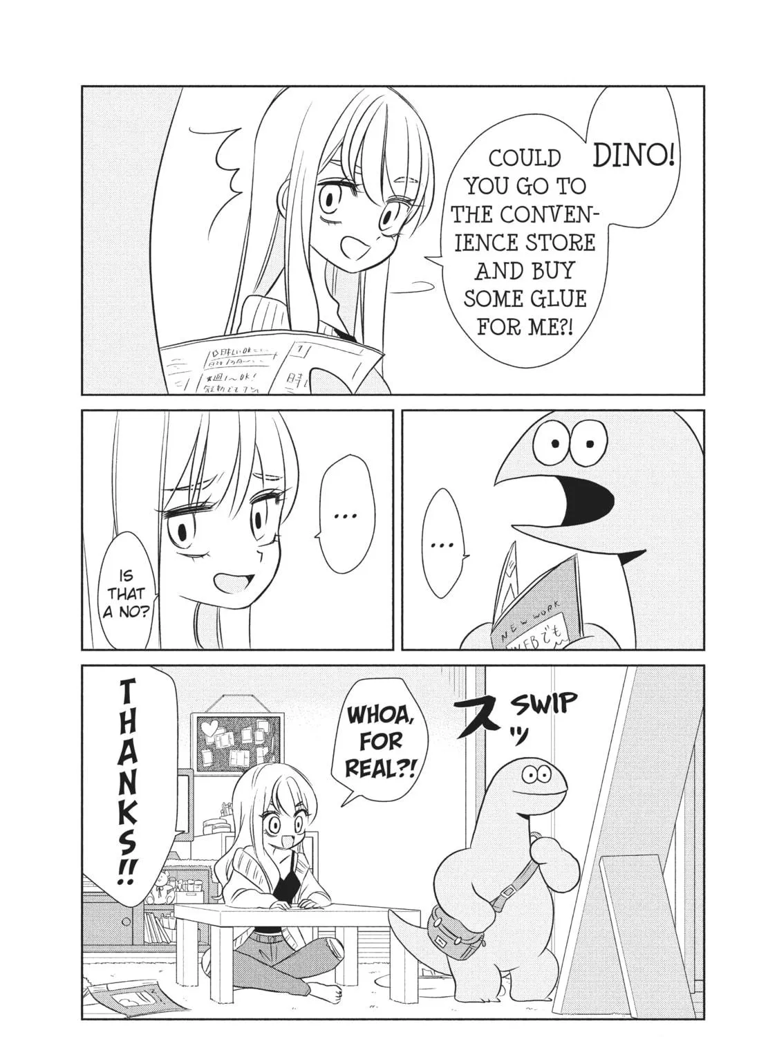 My Roomie Is a Dino Chapter 58 page 9 - 