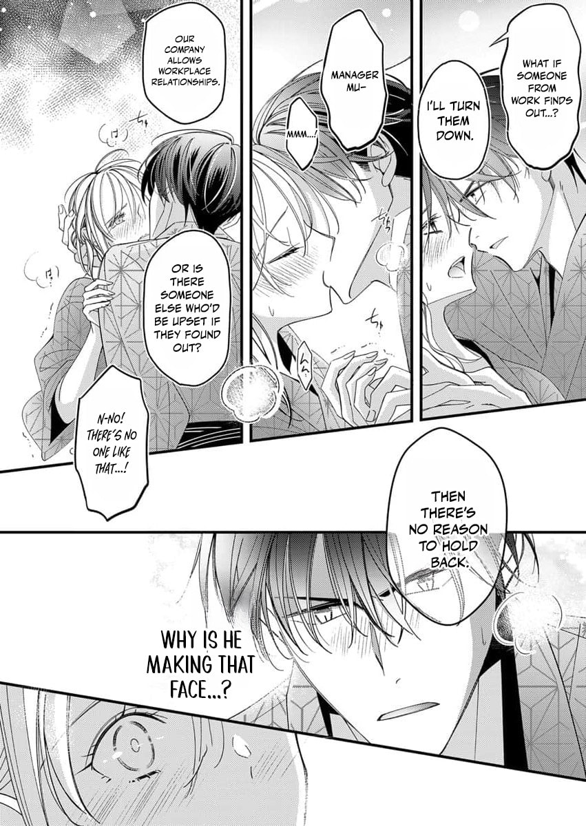 My Story of Doting Endlessly on the Girl Who Sinks Me: The Sweet, Heavy Honey Nights Poured by My Demon Boss Chapter 3 page 27 - 