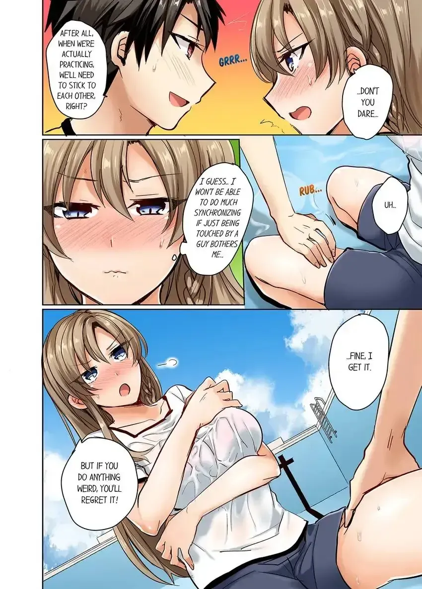 My Swimsuit Slipped... and It Went In!? A Mixed Synchronized Swimming Club with More Than Just Nip Slips in Store! Chapter 1 page 9 - 