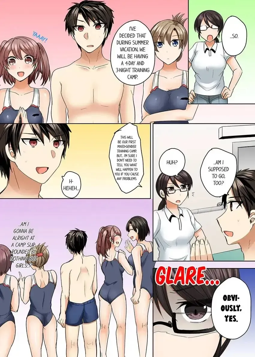 My Swimsuit Slipped... and It Went In!? A Mixed Synchronized Swimming Club with More Than Just Nip Slips in Store! Chapter 11 page 9 - 