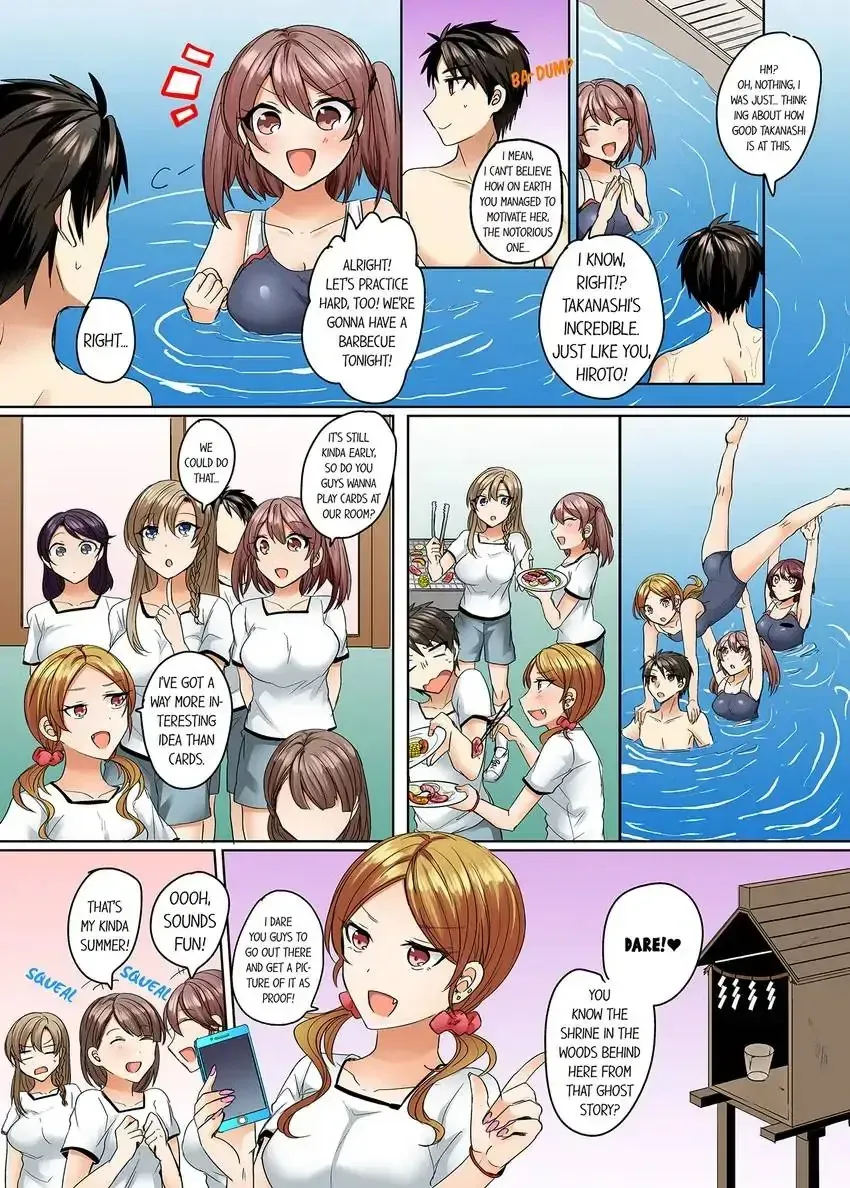 My Swimsuit Slipped... and It Went In!? A Mixed Synchronized Swimming Club with More Than Just Nip Slips in Store! Chapter 12 page 4 - 
