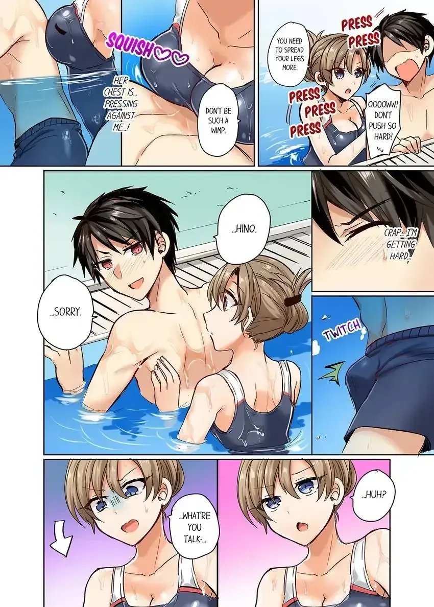 My Swimsuit Slipped... and It Went In!? A Mixed Synchronized Swimming Club with More Than Just Nip Slips in Store! Chapter 3 page 7 - 