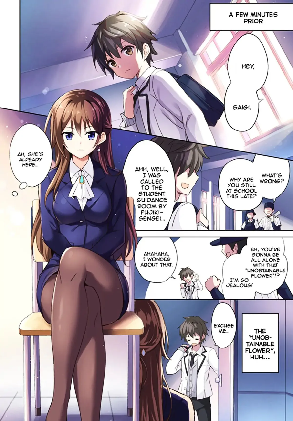 My Teacher-Girlfriend Chapter 1 page 4 - 