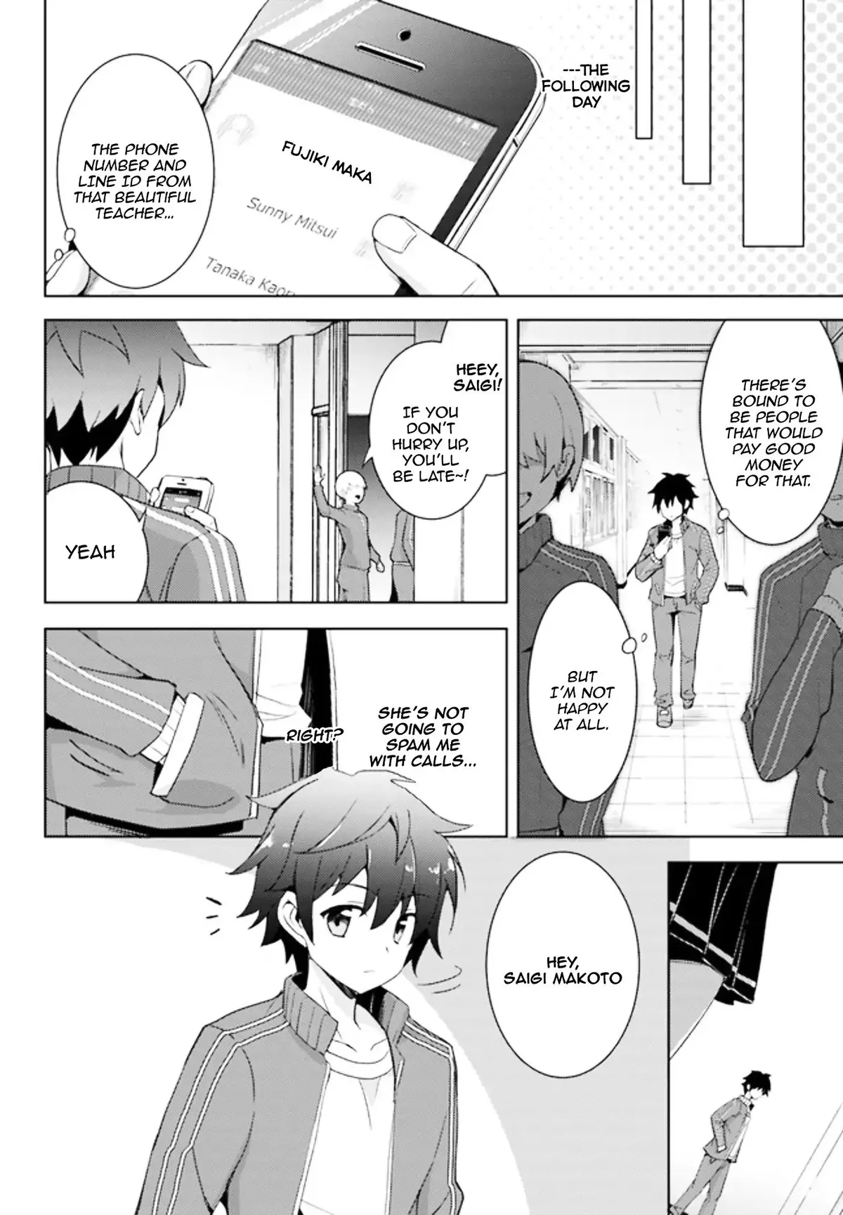 My Teacher-Girlfriend Chapter 2 page 13 - 