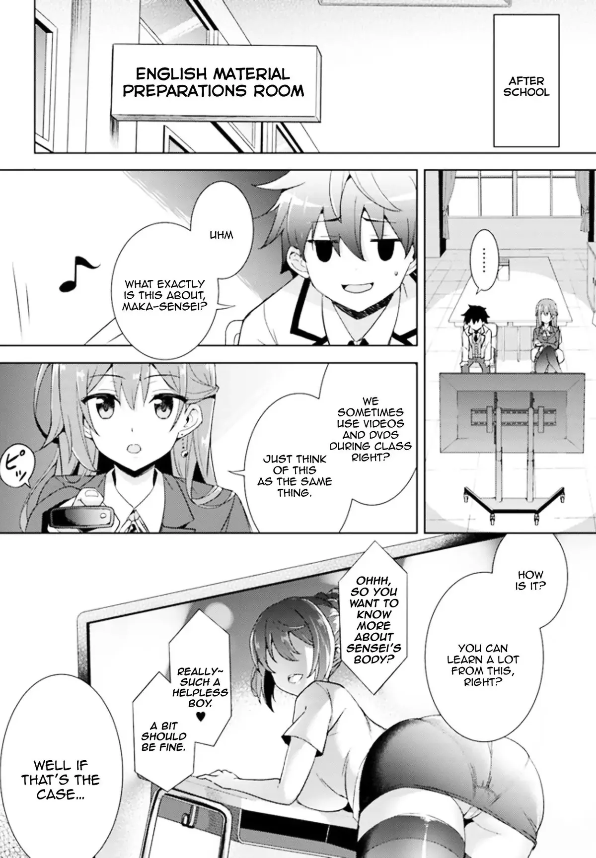 My Teacher-Girlfriend Chapter 2 page 15 - 