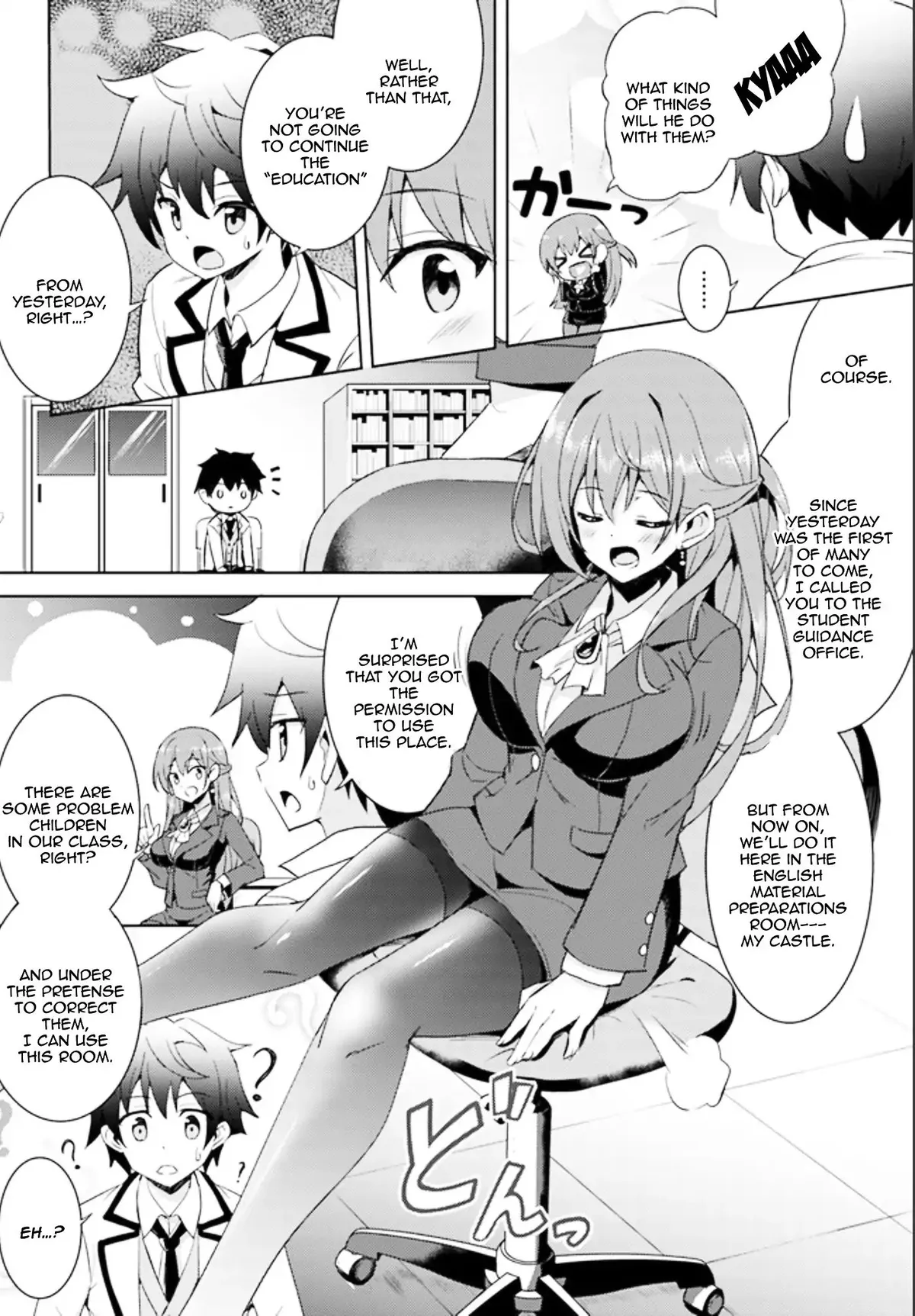 My Teacher-Girlfriend Chapter 2 page 7 - 
