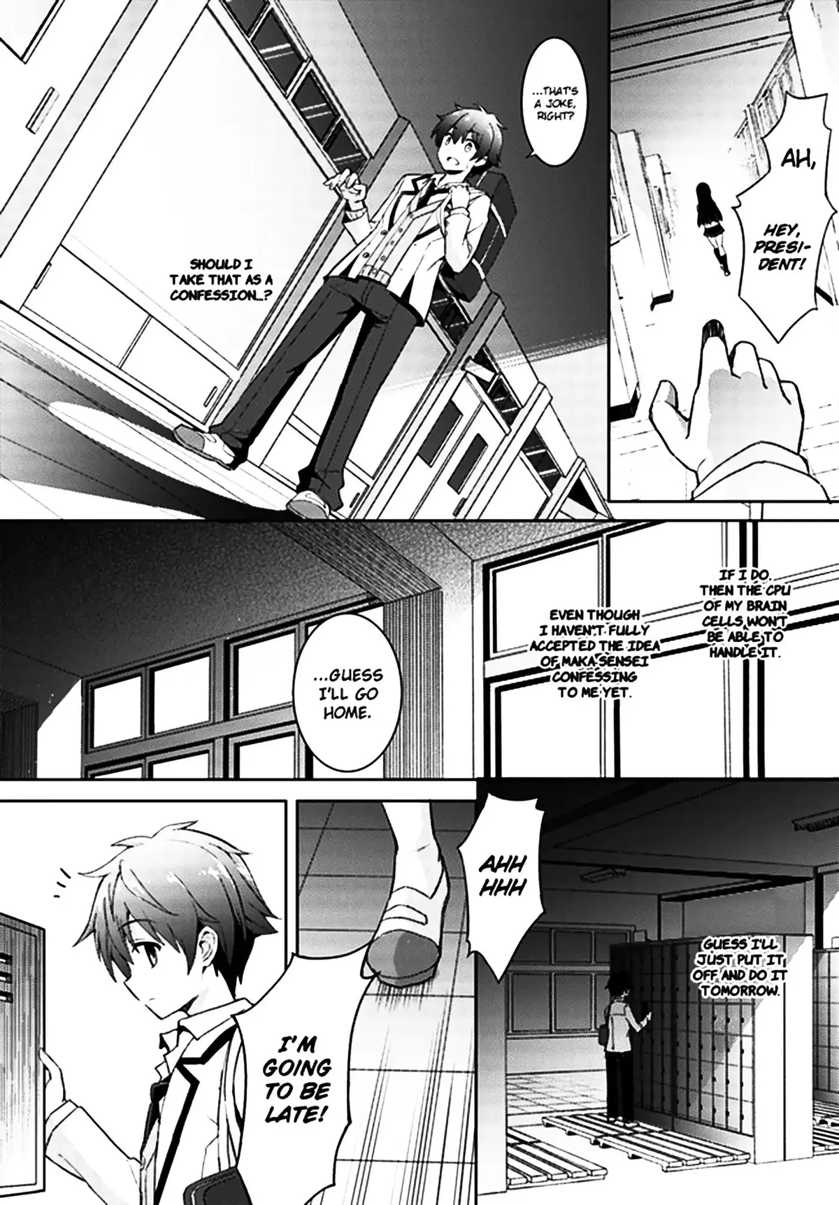 My Teacher-Girlfriend Chapter 3 page 14 - 