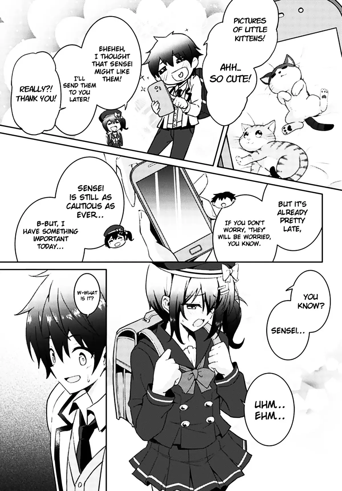 My Teacher-Girlfriend Chapter 3 page 22 - 
