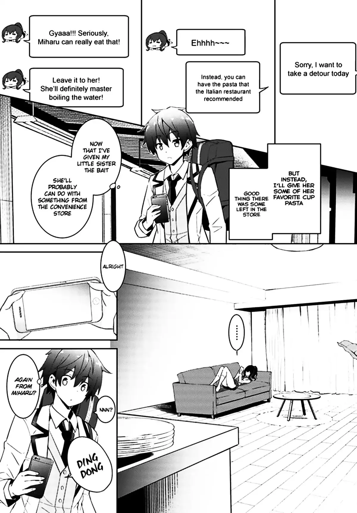 My Teacher-Girlfriend Chapter 3 page 26 - 