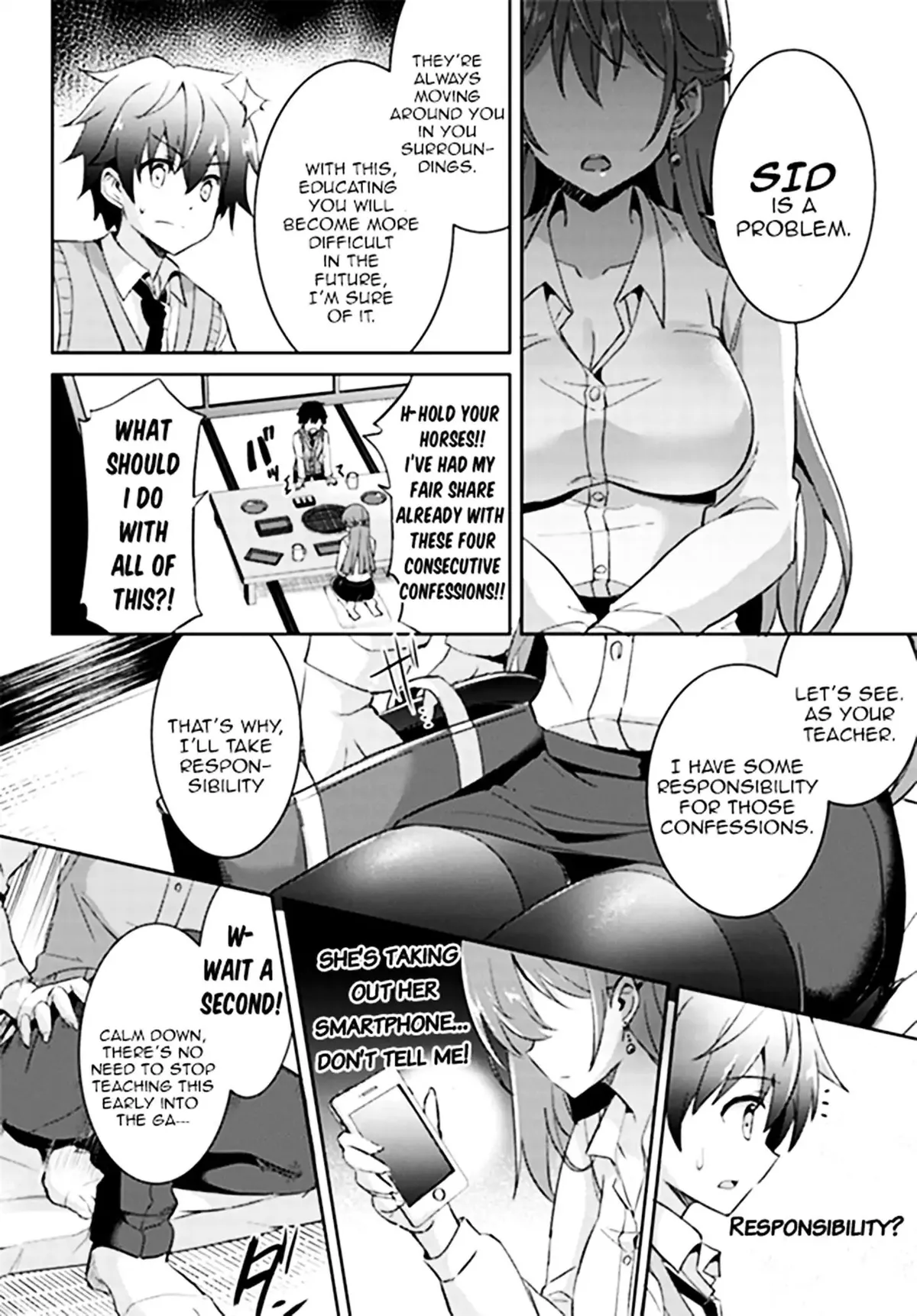 My Teacher-Girlfriend Chapter 4 page 23 - 
